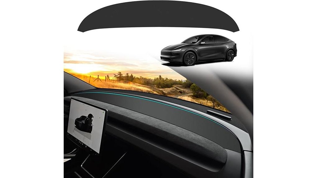 tesla y dashboard mat