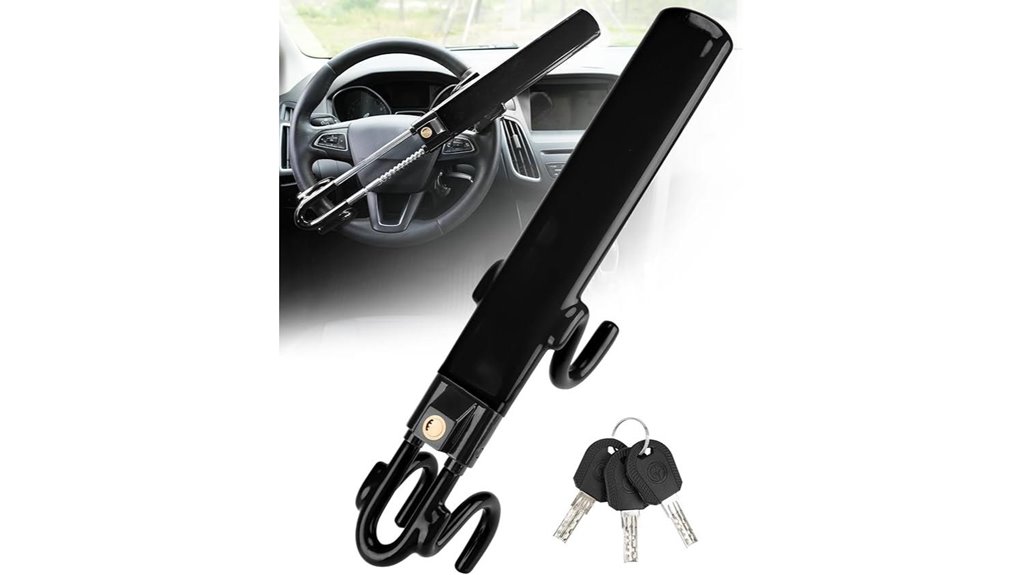 tevlaphee heavy duty steering lock