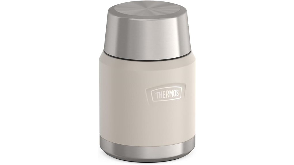 thermos stainless 16 ounce sandstone