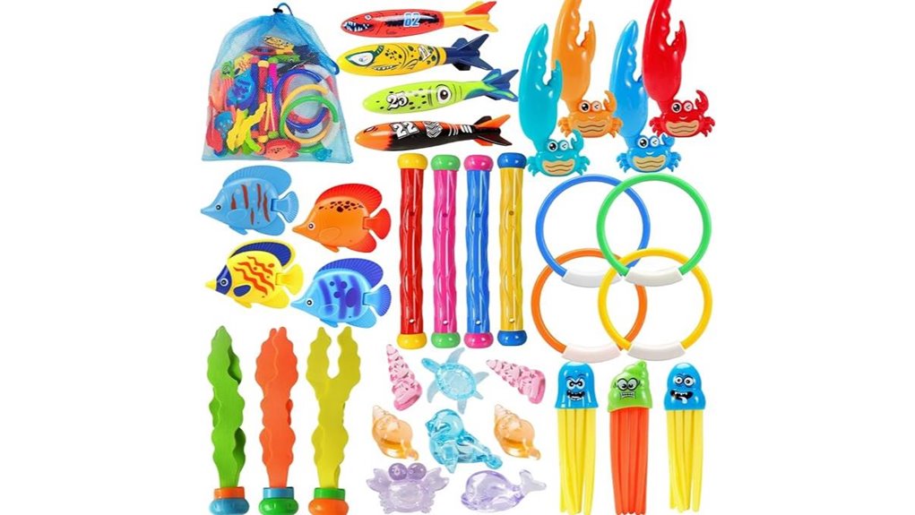 thirty five summer pool toys
