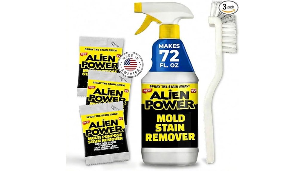 three pack alien power spray