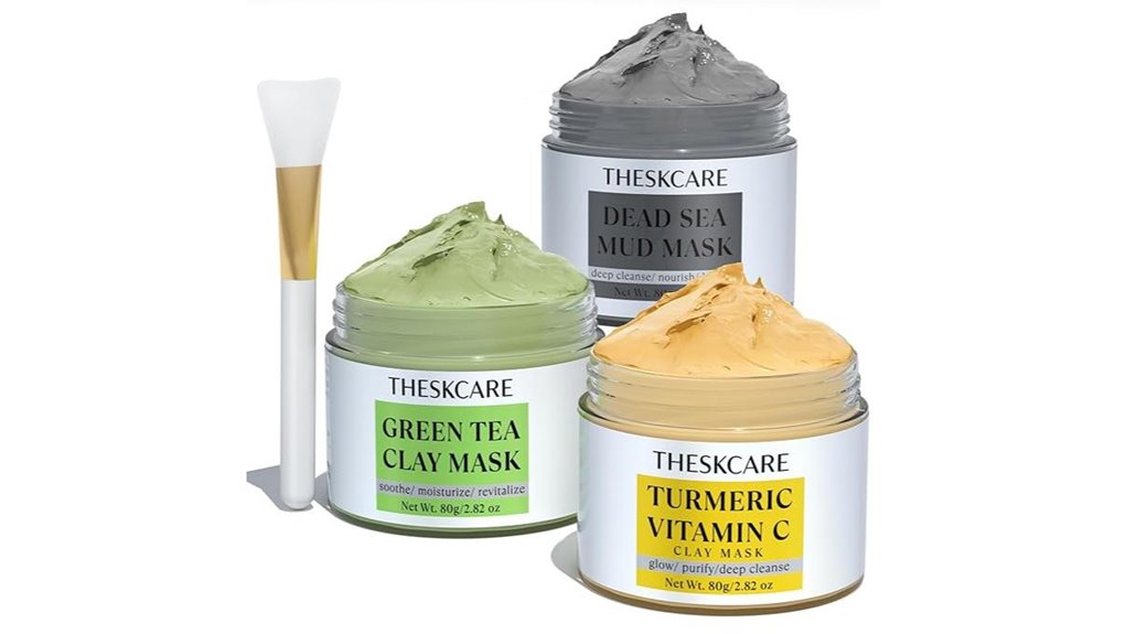 three piece clay oil control