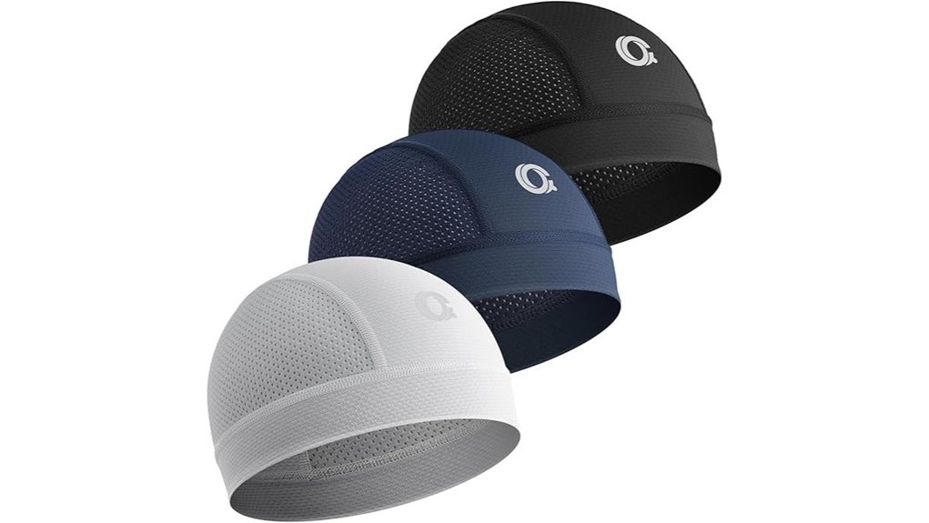 three piece cooling mesh hat