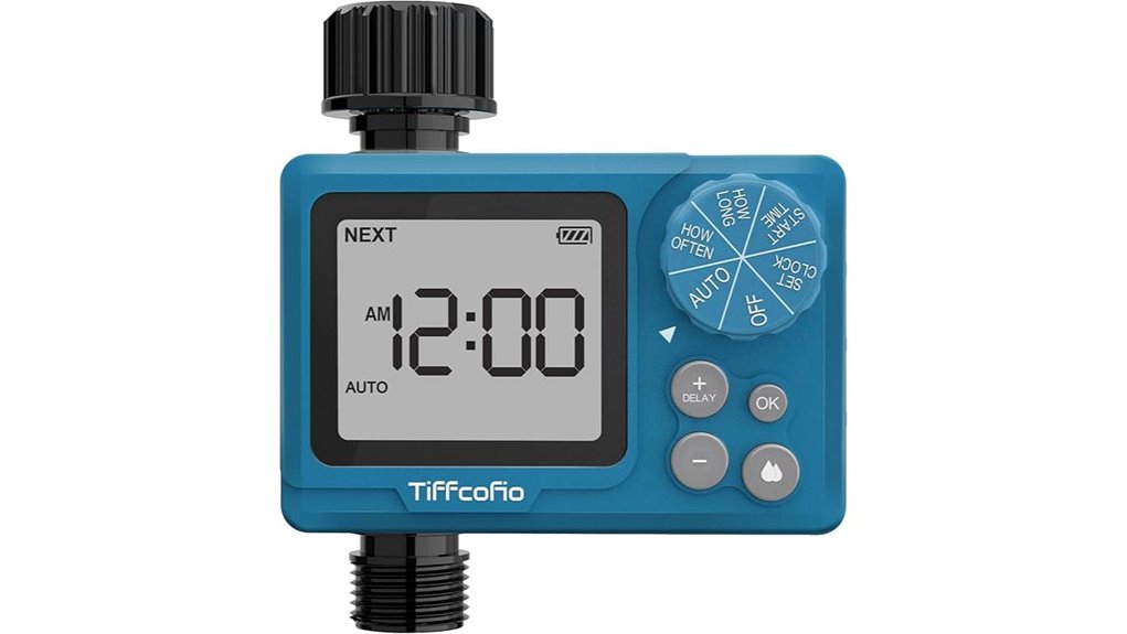 tiffcofio rain delay sprinkler timer