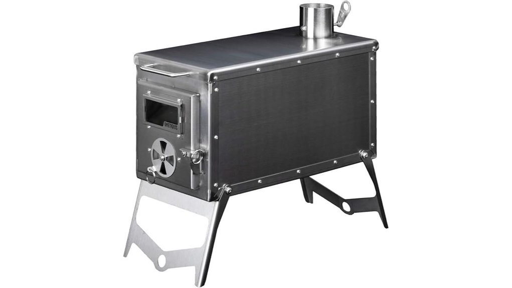 tiger roar tent stove