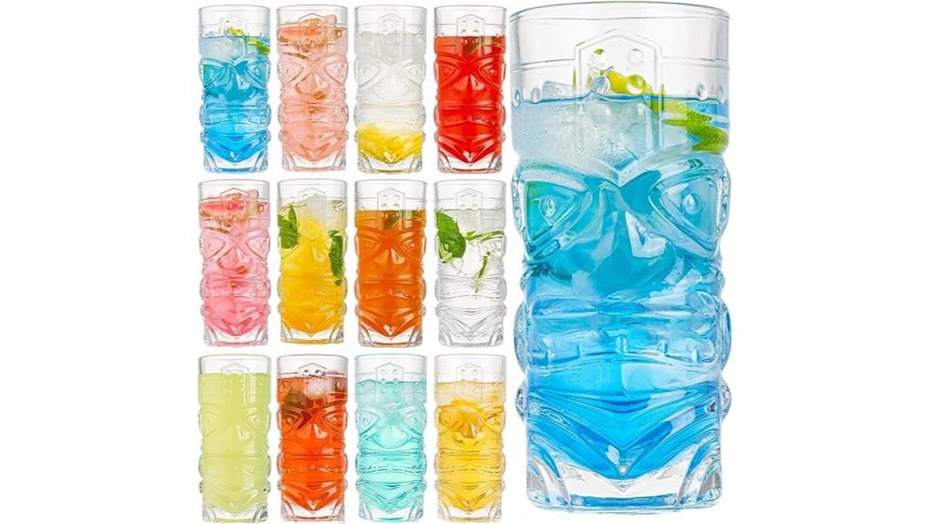 tiki modern 14oz set