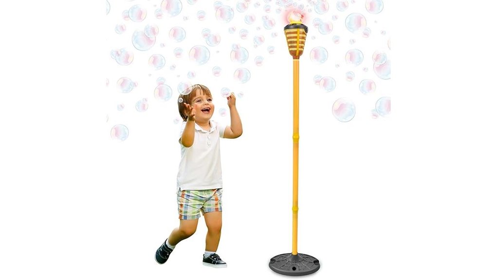 tiki torch bubble music
