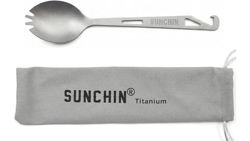 titanium 3 in 1 spork opener