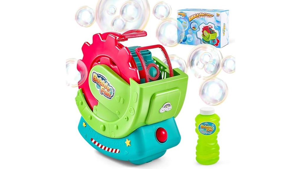 toddler friendly pet bubble machine