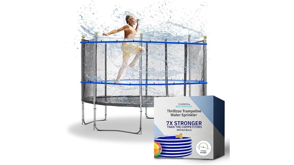 tool free kids trampoline hose