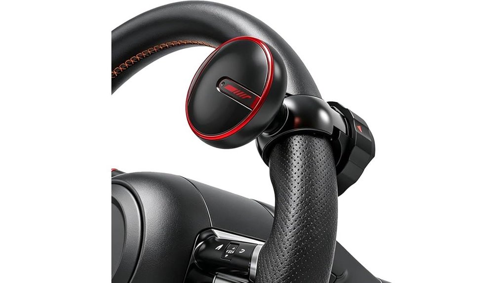 toolless steering wheel spinner