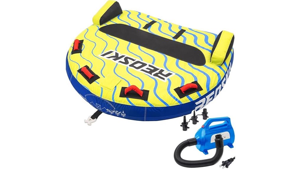 towable tube 120v pump