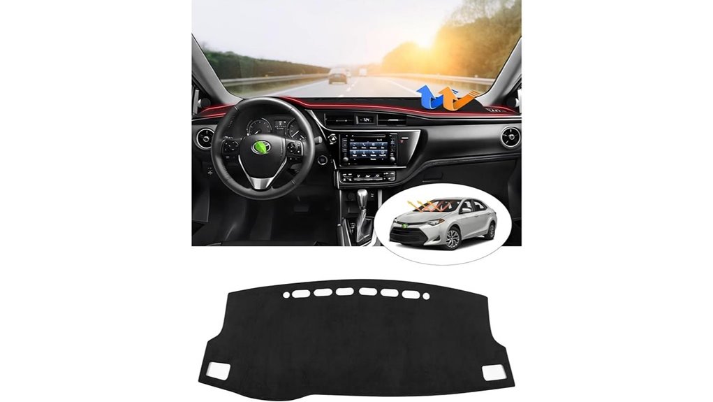 toyota corolla dashboard cover