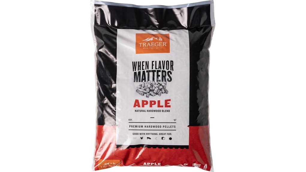 traeger apple wood pellets