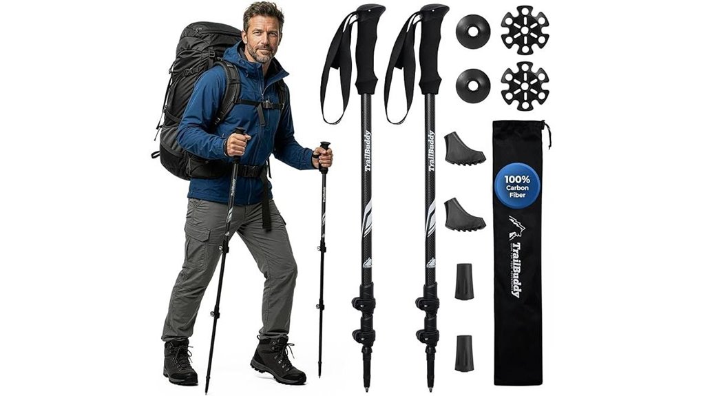 trailbuddy carbon fiber poles