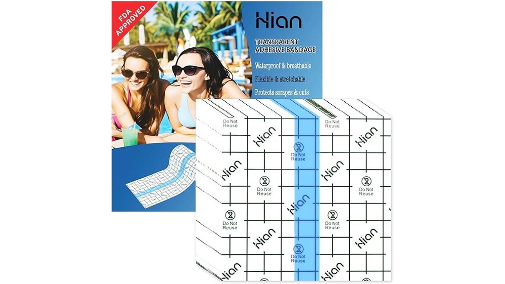 transparent hion fda approved bandage