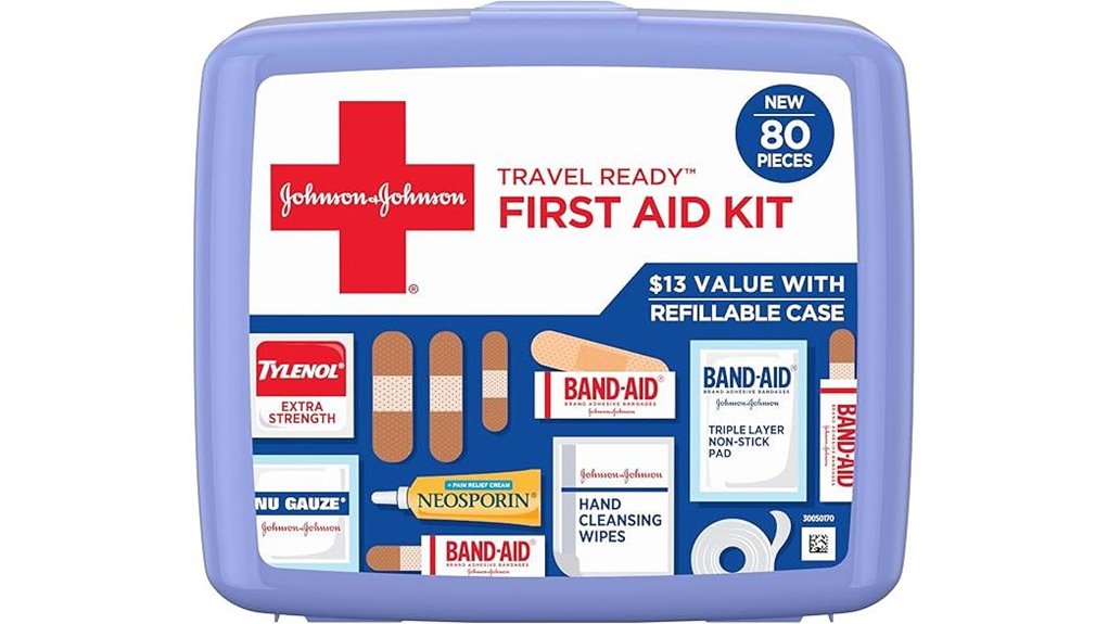 travel band aid 80 piece kit