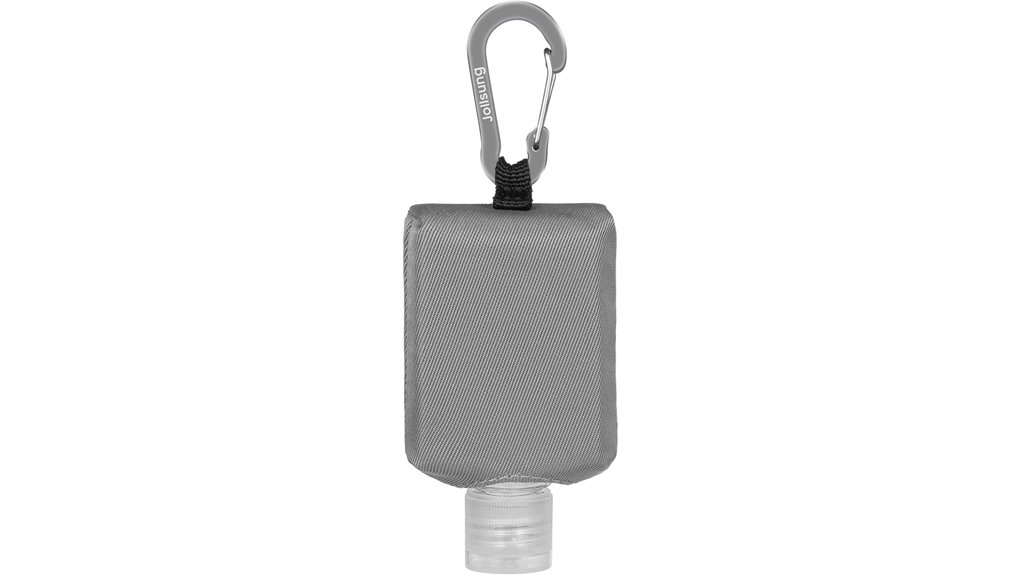 travel refillable carabiner holder