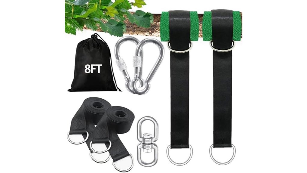 tree 5500lb 4 25ft carabiners