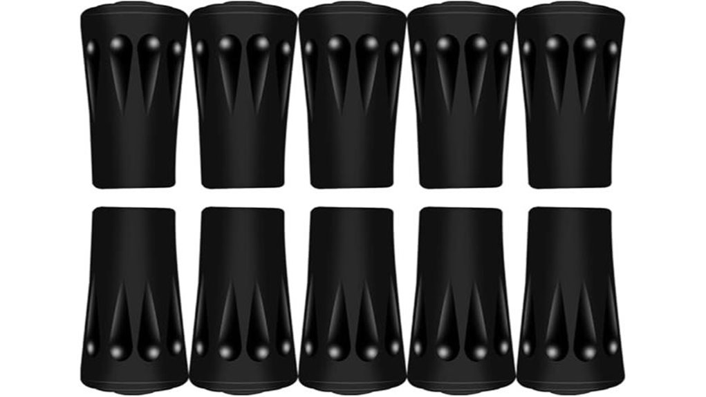 trekking pole rubber covers