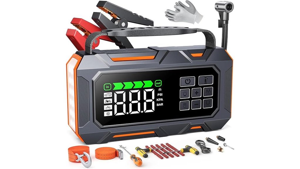 trekure 16 in 1 car inflator