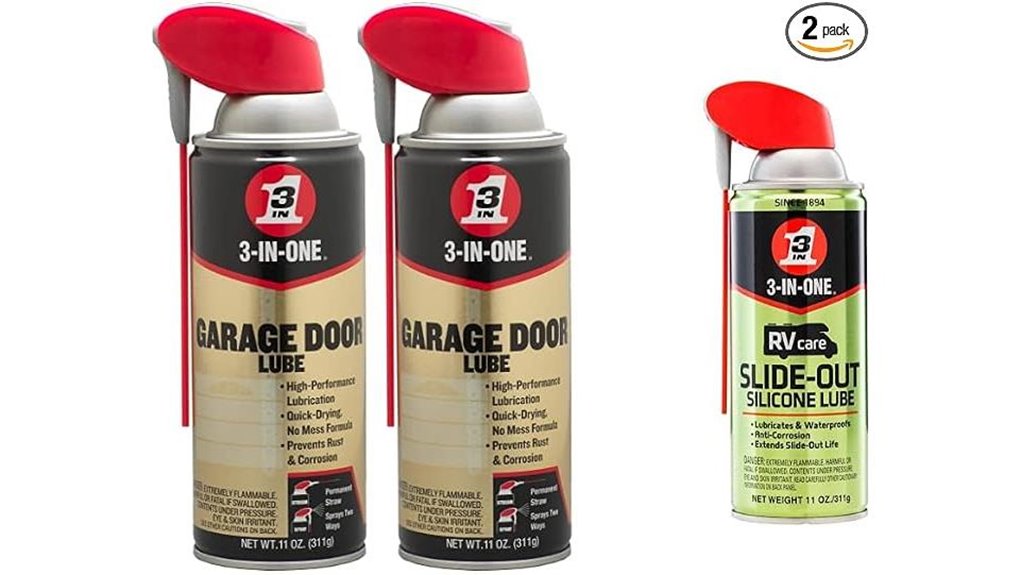 triple action garage lubricant pack