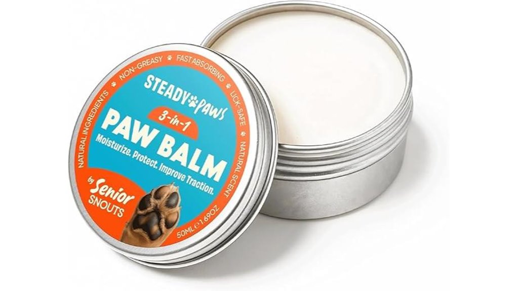 triple use dog paw balm
