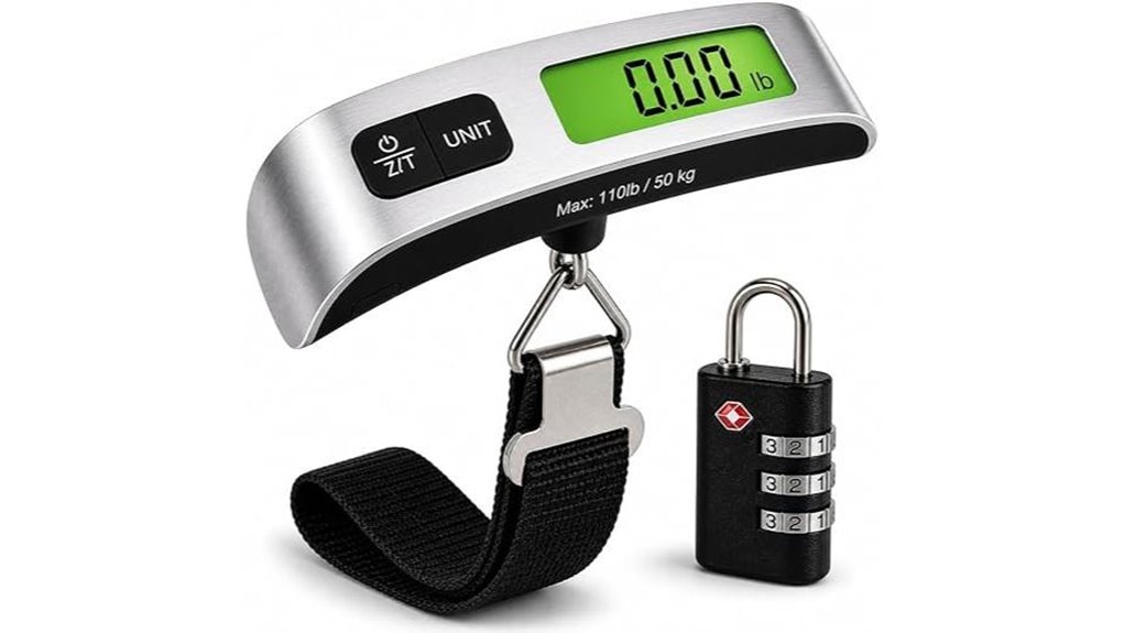 tsa approved 110 pound luggage scale