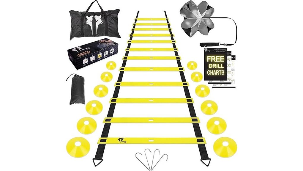 twenty foot ladder parachute bag