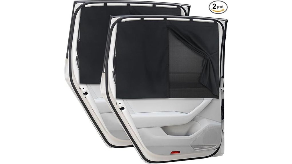 two pack magnetic double layer shade