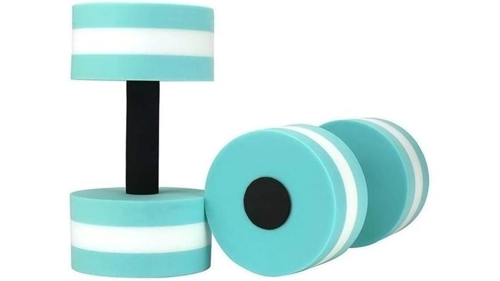 two pack water dumbbells aquatics