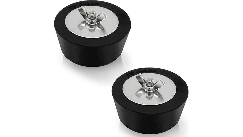 two pack winterization pool plugs
