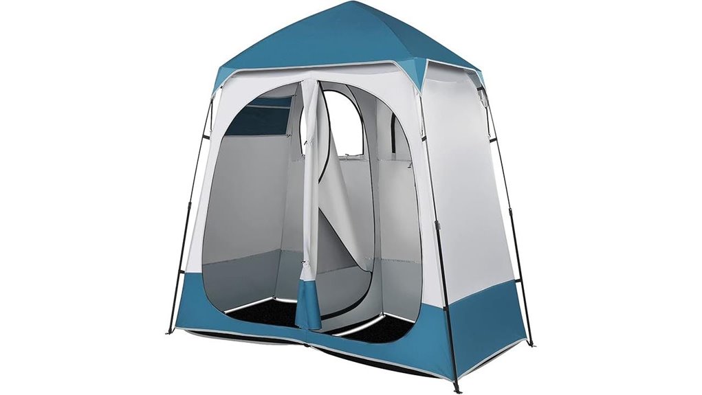 two room 7 5ft pop up shower