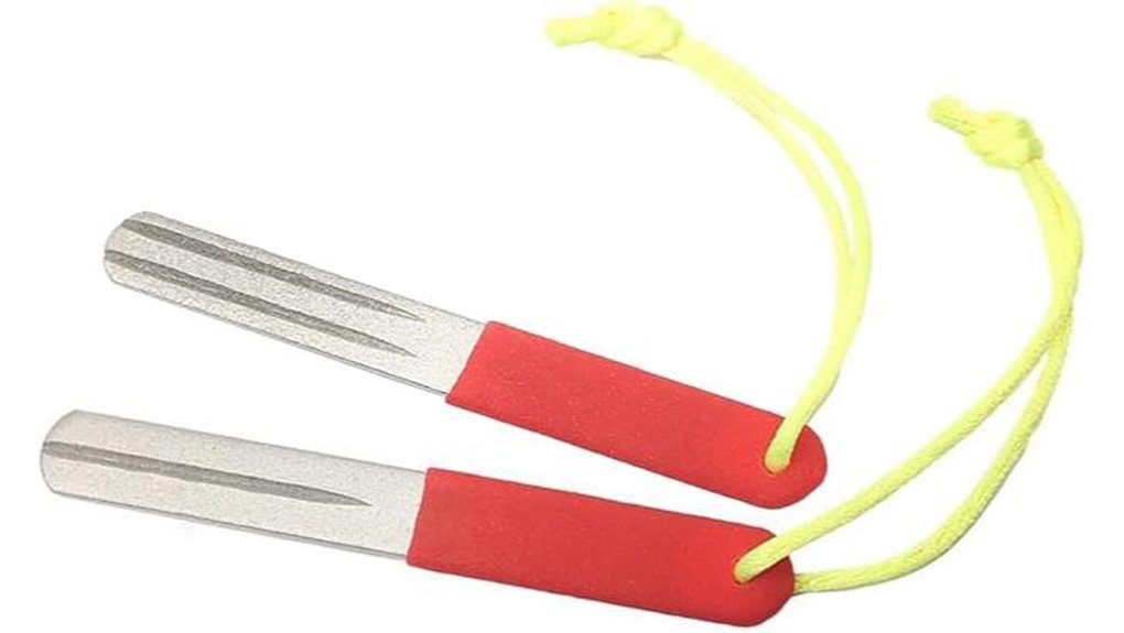 two section hook sharpening tool