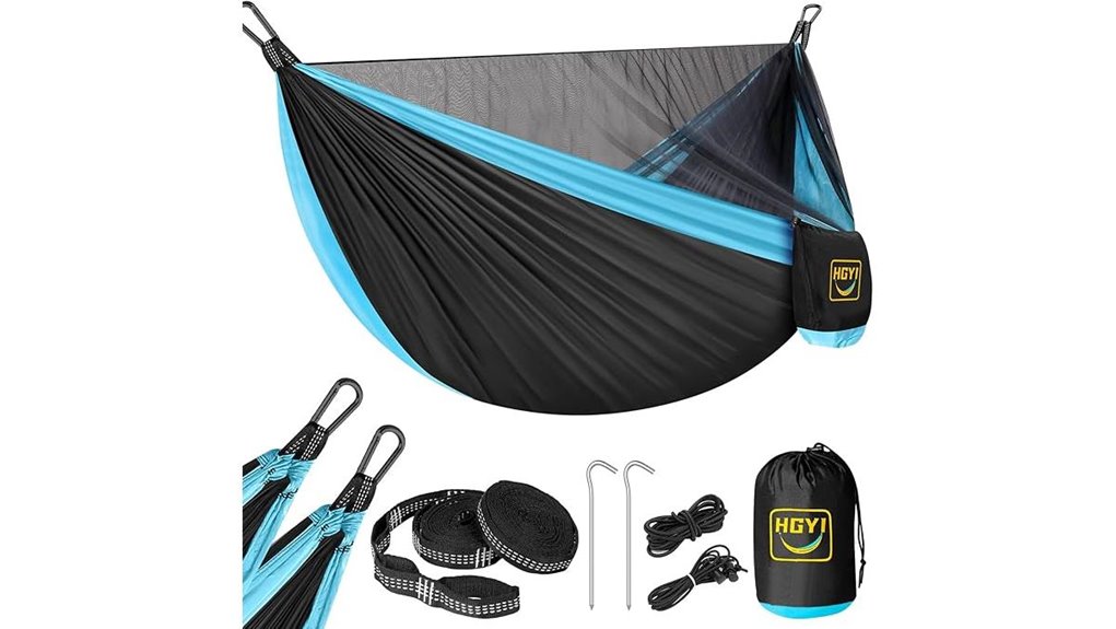 two strap mosquito net hammock