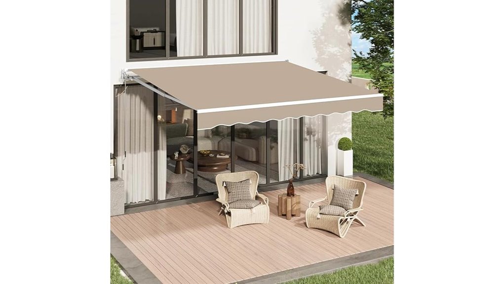 u max 10 x8 retractable awning