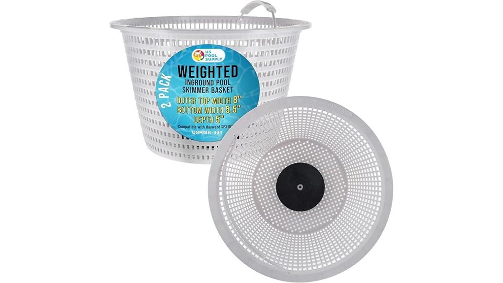 u s weighted skimmer baskets