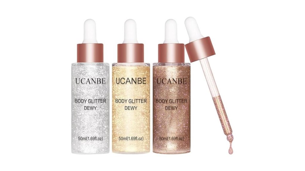 ucanbe shimmer drop highlighters