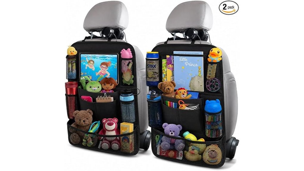 uleeka 2 pack car organizer