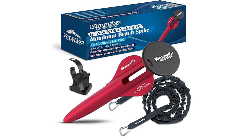 ultra light aluminum beach anchor