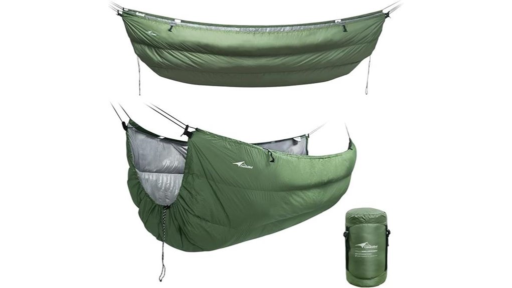 ultralight duck down underquilt