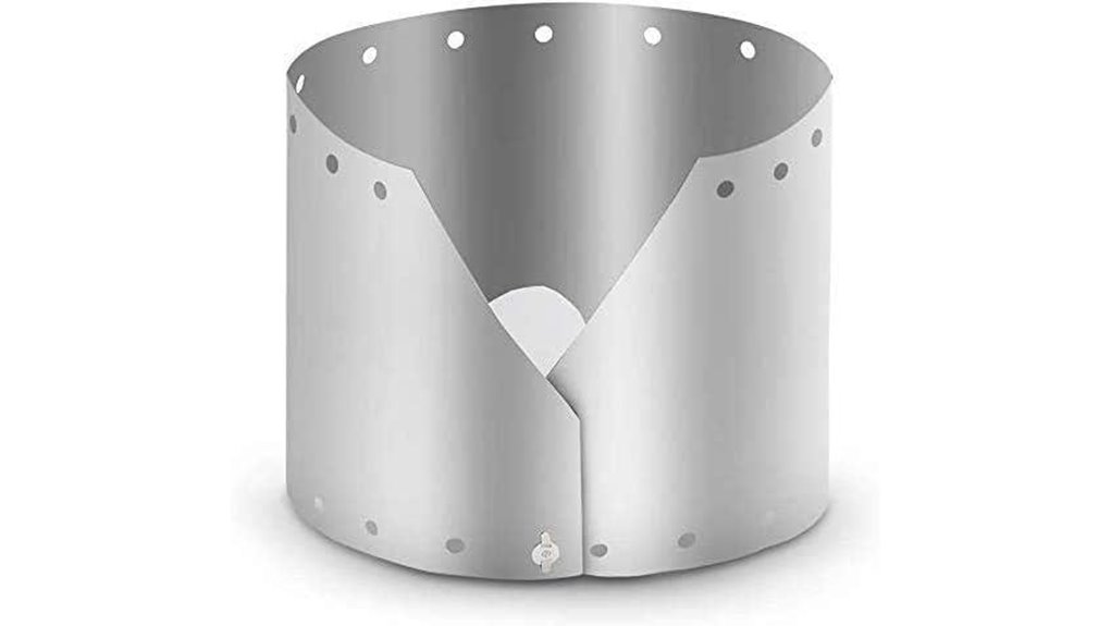 ultralight titanium wind shield