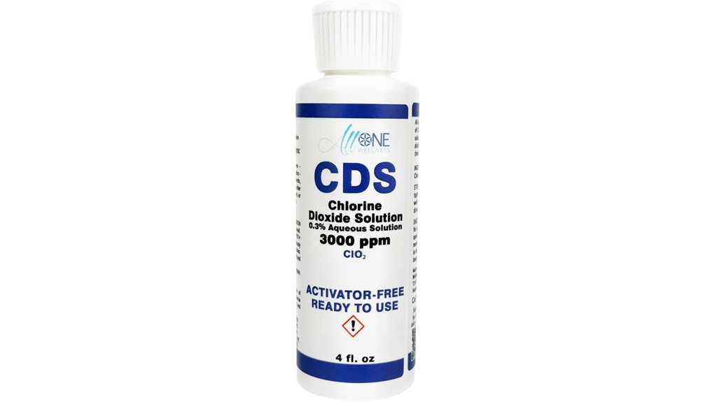 ultrapure 3000ppm chlorine 4oz