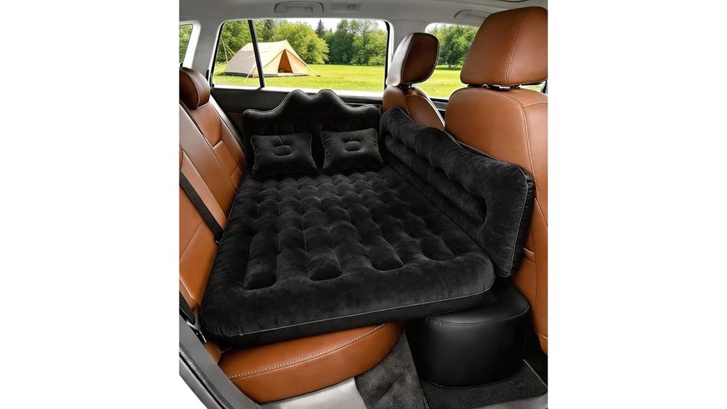 umbrauto inflatable car mattress