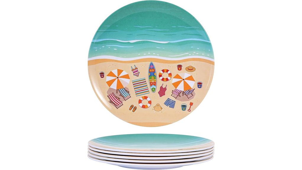 unbreakable 10 inch melamine plates