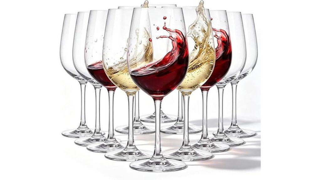 unbreakable acrylic wine glasses