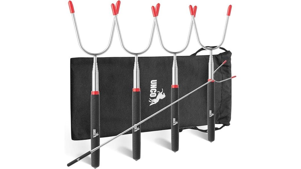 unco extendable marshmallow sticks