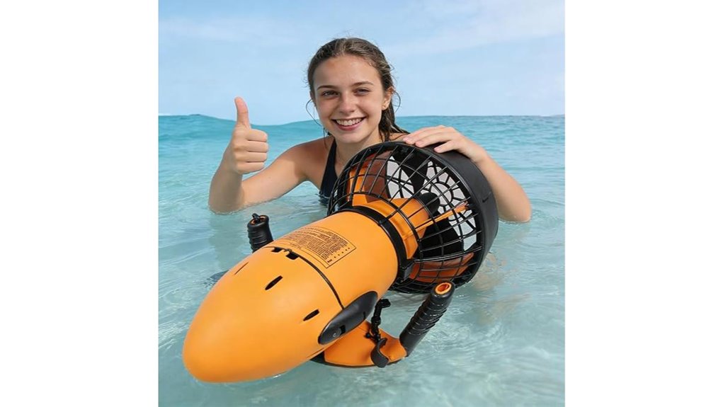 underwater 500w variable speed scooter