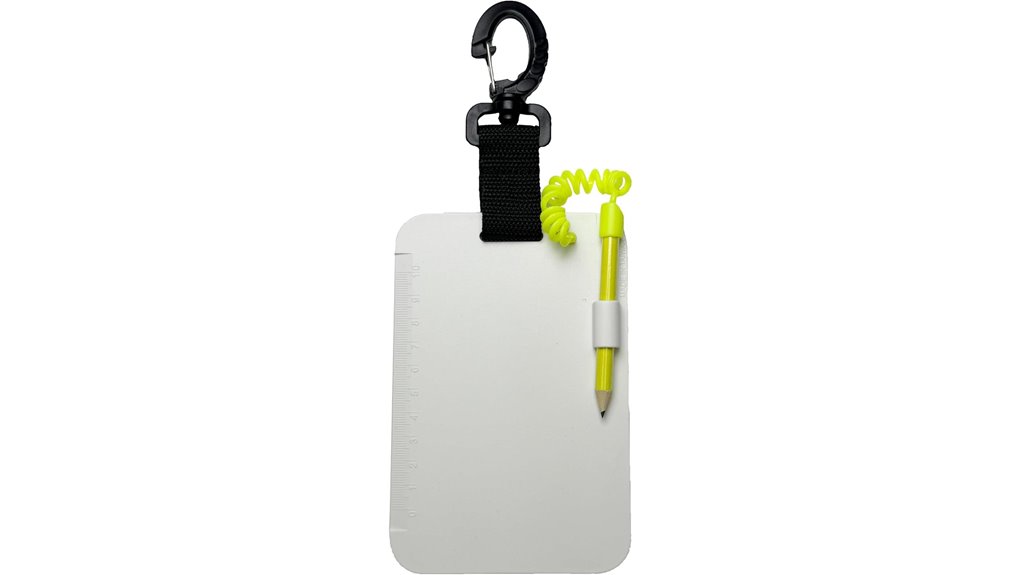 underwater dive slate communication