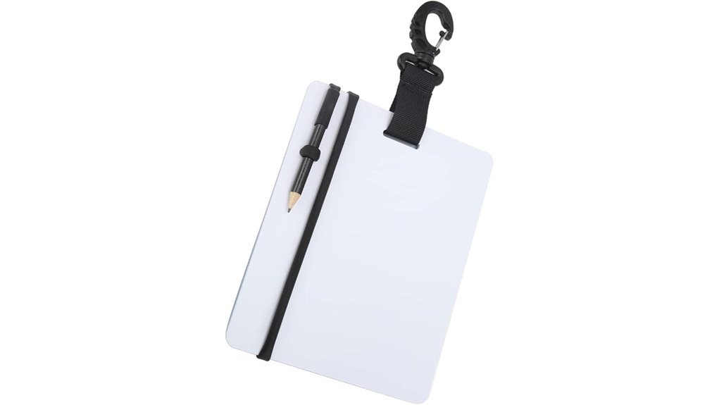 underwater slate pencil writing